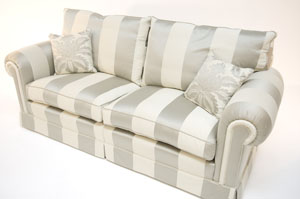 Duresta Waldorf 3 Seater 2 Cushion Sofa in Guinevere Range 8 Fabric 2
